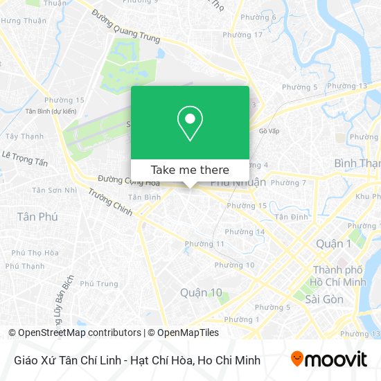 Giáo Xứ Tân Chí Linh - Hạt Chí Hòa map