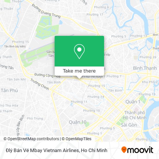 Đlý Bán Vé Mbay Vietnam Airlines map