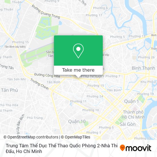 Trung Tâm Thể Dục Thể Thao Quốc Phòng 2-Nhà Thi Đấu map