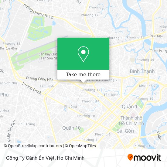 Công Ty Cánh Én Việt map