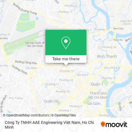 Công Ty TNHH AAE Engineering Việt Nam map