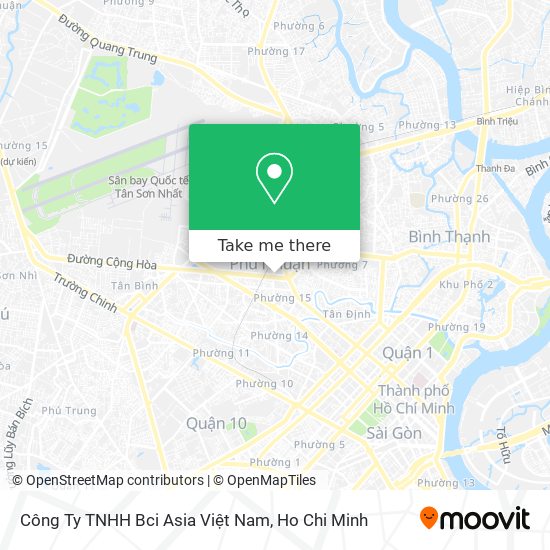 Công Ty TNHH Bci Asia Việt Nam map