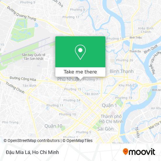 Đậu Mía Lá map