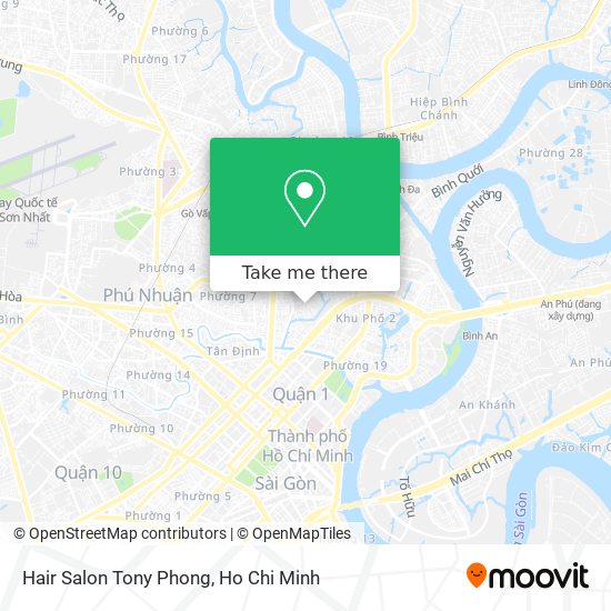 Hair Salon Tony Phong map
