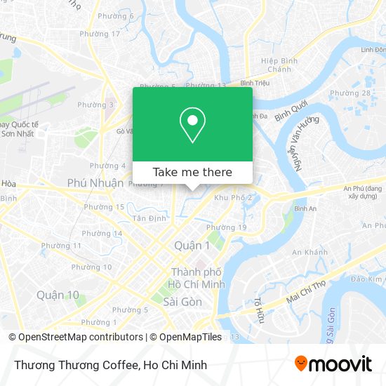 Thương Thương Coffee map