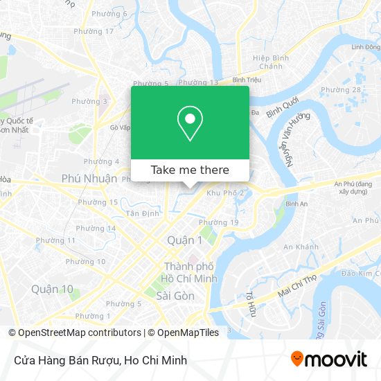 Cửa Hàng Bán Rượu map