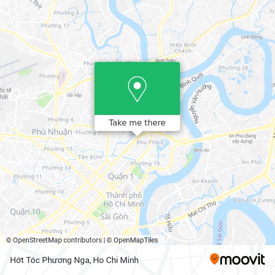 Hớt Tóc Phương Nga map