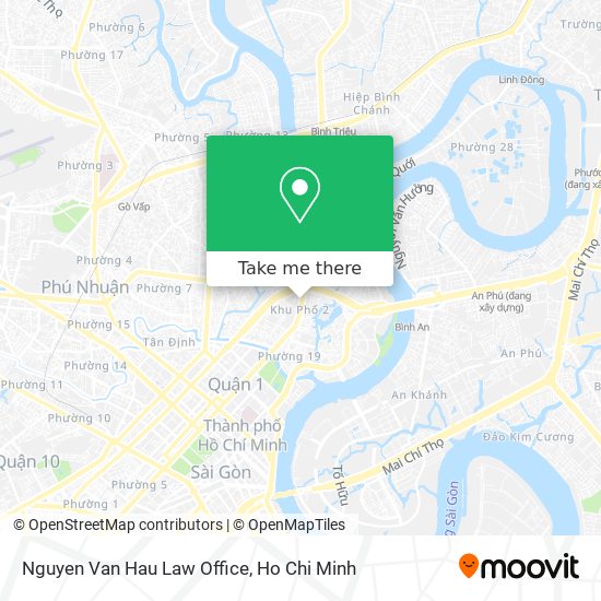 Nguyen Van Hau Law Office map