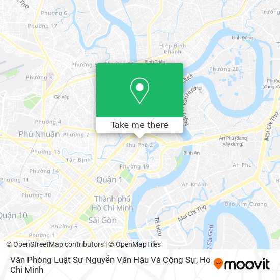 Văn Phòng Luật Sư Nguyễn Văn Hậu Và Cộng Sự map