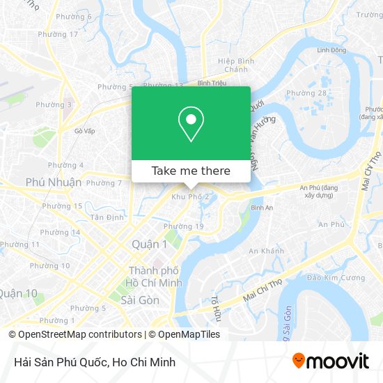 Hải Sản Phú Quốc map