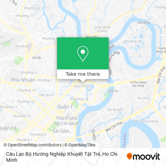 Câu Lạc Bộ Hướng Nghiệp Khuyết Tật Trẻ map