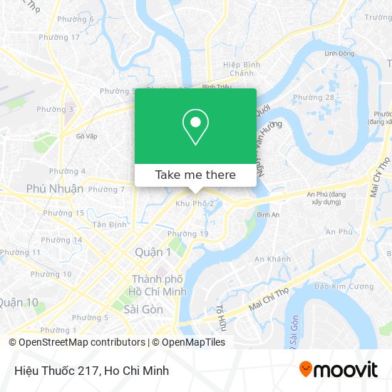 Hiệu Thuốc 217 map