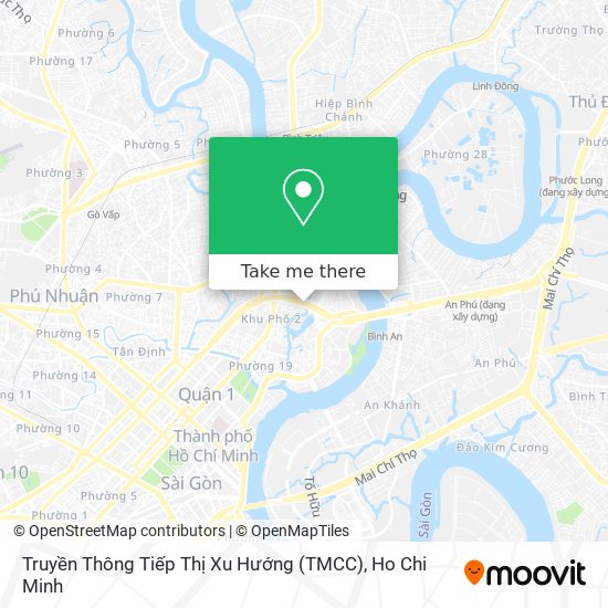 Truyền Thông Tiếp Thị Xu Hướng (TMCC) map