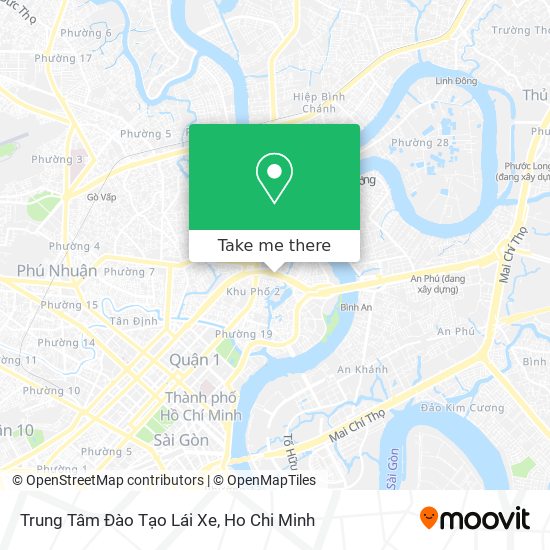 Trung Tâm Đào Tạo Lái Xe map