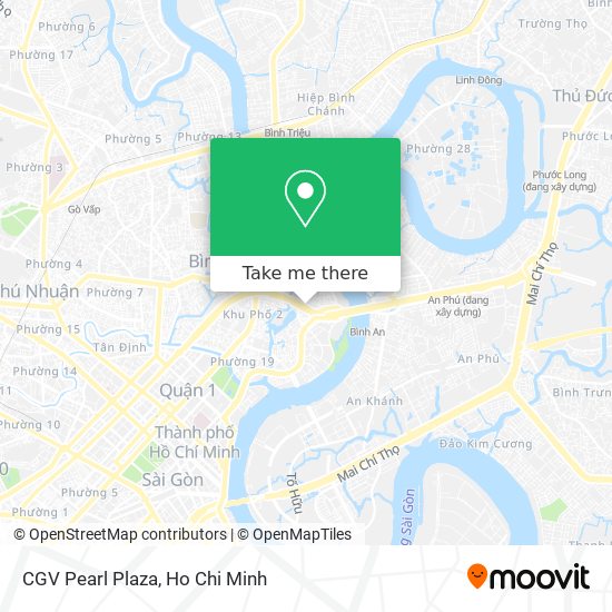 CGV Pearl Plaza map