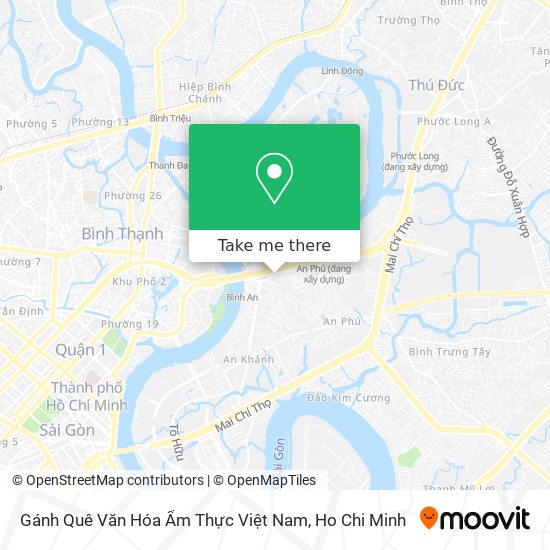 Gánh Quê Văn Hóa Ẩm Thực Việt Nam map