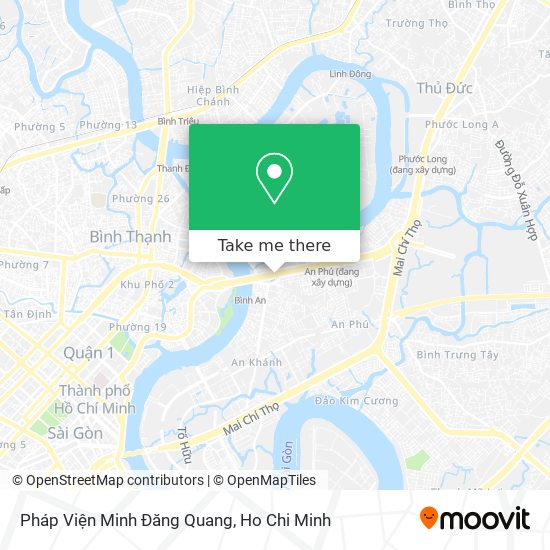 Pháp Viện Minh Đăng Quang map