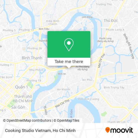 Cooking Studio Vietnam map