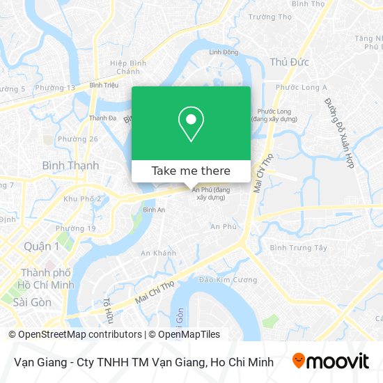 Vạn Giang - Cty TNHH TM Vạn Giang map