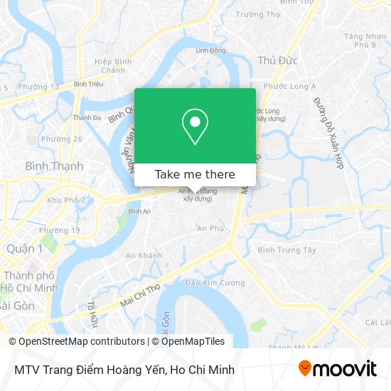 MTV Trang Điểm Hoàng Yến map