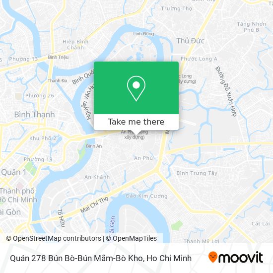 Quán 278 Bún Bò-Bún Mắm-Bò Kho map