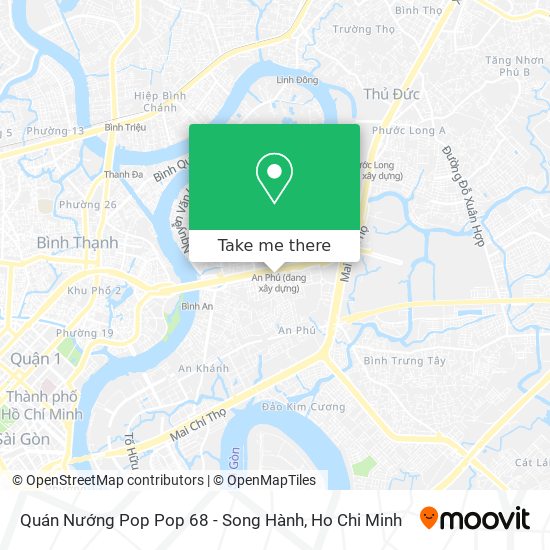 Quán Nướng Pop Pop 68 - Song Hành map