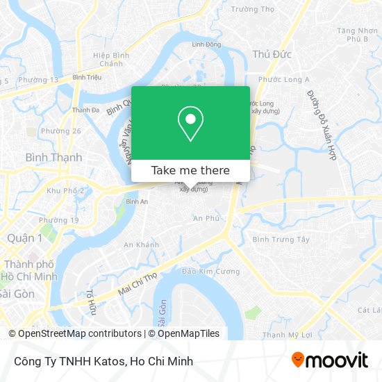 Công Ty TNHH Katos map