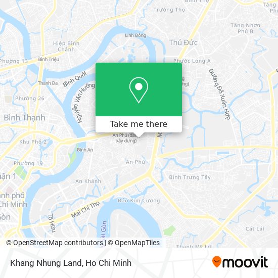 Khang Nhung Land map