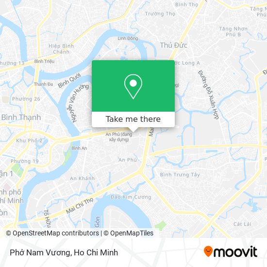 Phở Nam Vương map