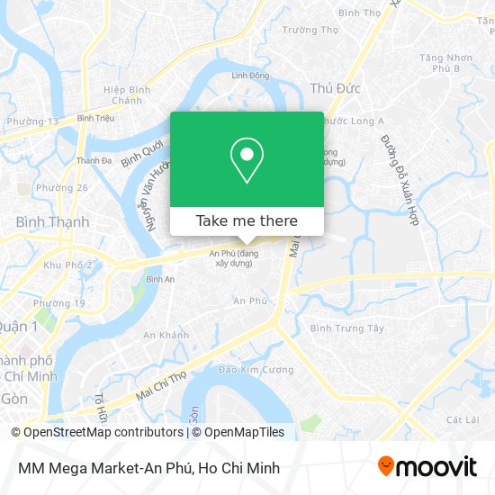 MM Mega Market-An Phú map
