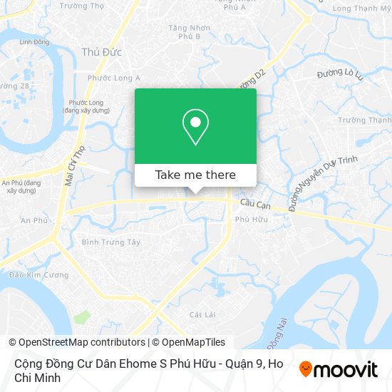 Cộng Đồng Cư Dân Ehome S Phú Hữu - Quận 9 map