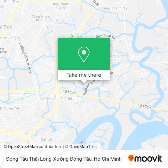 Đóng Tàu Thái Long-Xưởng Đóng Tàu map