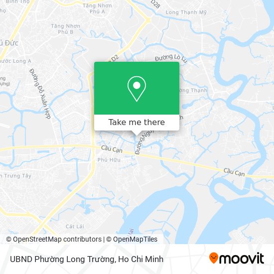 UBND Phường Long Trường map