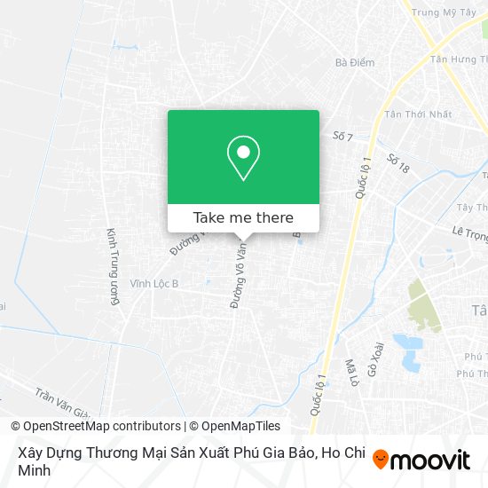 Xây Dựng Thương Mại Sản Xuất Phú Gia Bảo map