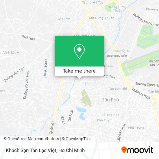 Khách Sạn Tân Lạc Việt map