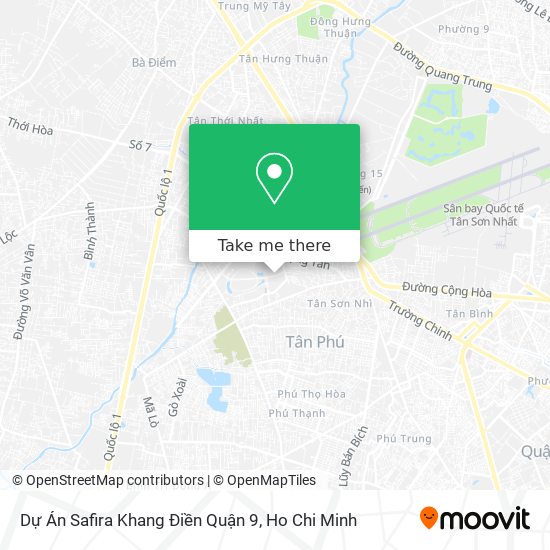 Dự Án Safira Khang Điền Quận 9 map