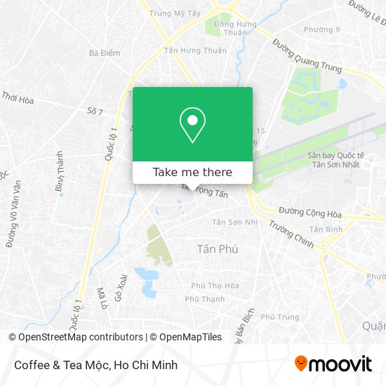 Coffee & Tea Mộc map