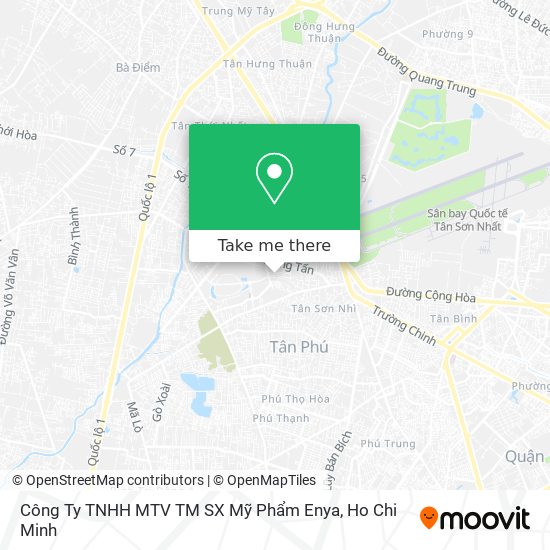 Công Ty TNHH MTV TM SX Mỹ Phẩm Enya map