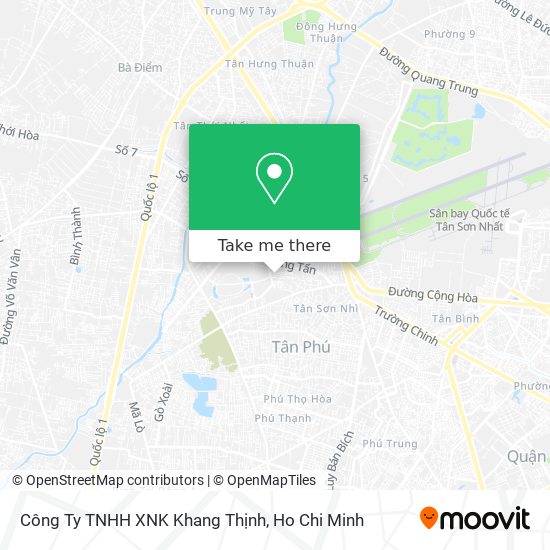 Công Ty TNHH XNK Khang Thịnh map