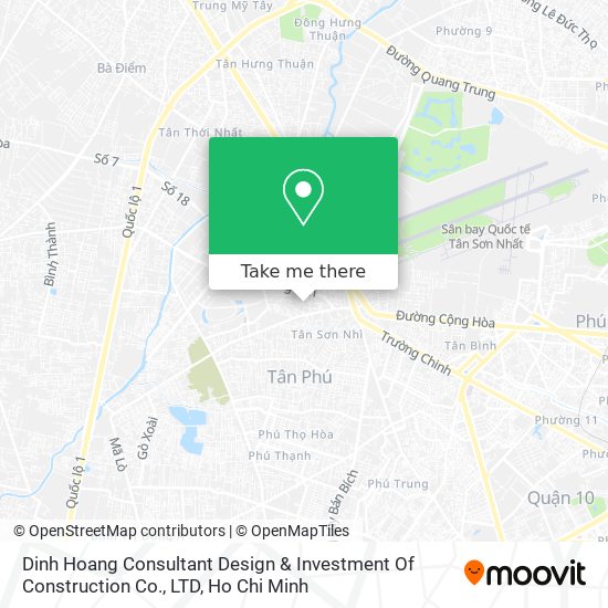 Dinh Hoang Consultant Design & Investment Of Construction Co., LTD map