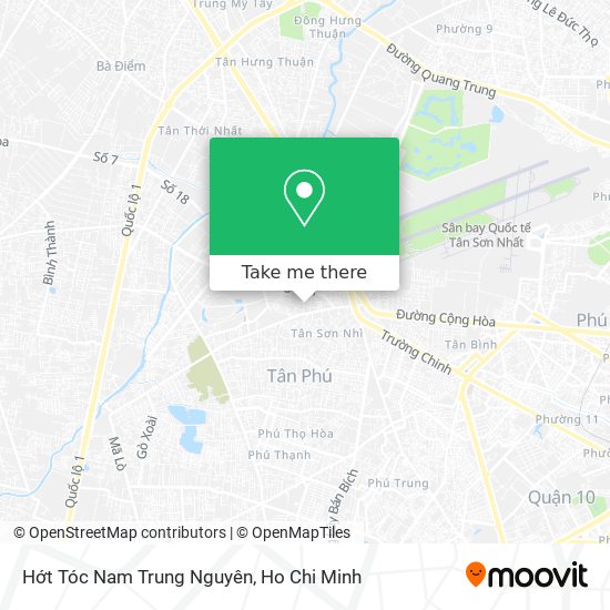 Hớt Tóc Nam Trung Nguyên map
