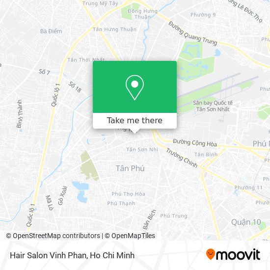 Hair Salon Vinh Phan map