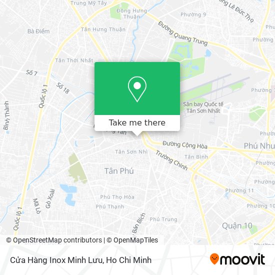 Cửa Hàng Inox Minh Lưu map