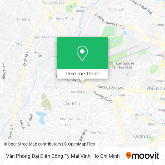 Văn Phòng Đại Diện Công Ty Mai Vĩnh map