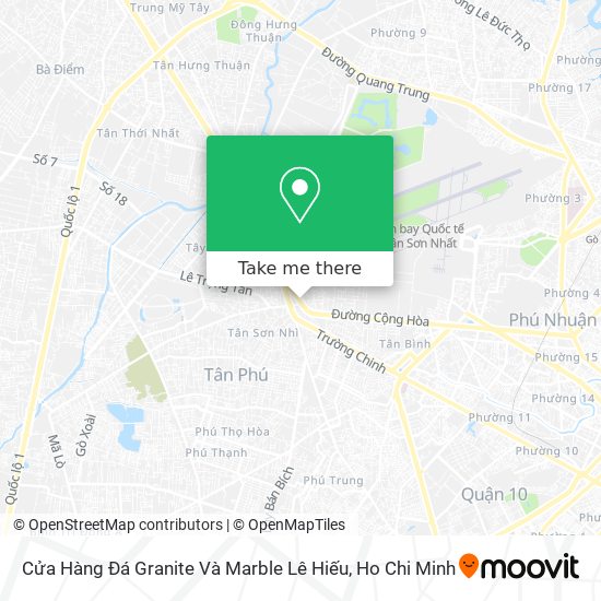 Cửa Hàng Đá Granite Và Marble Lê Hiếu map