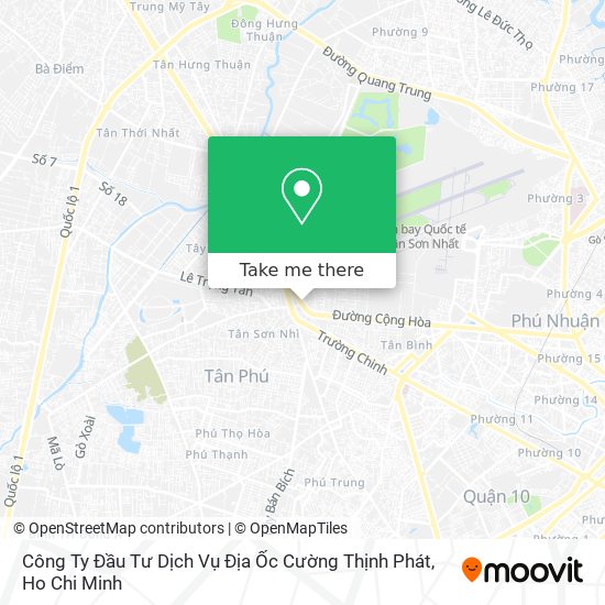 Công Ty Đầu Tư Dịch Vụ Địa Ốc Cường Thịnh Phát map