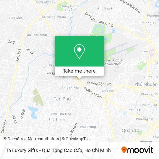 Ta Luxury Gifts - Quà Tặng Cao Cấp map