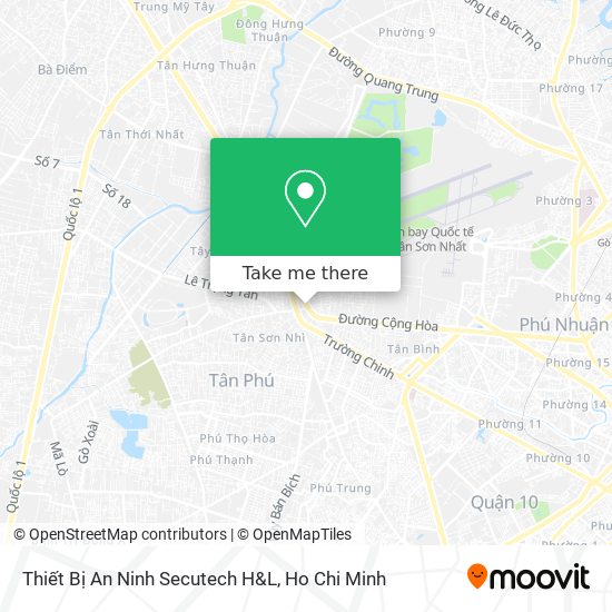 Thiết Bị An Ninh Secutech H&L map