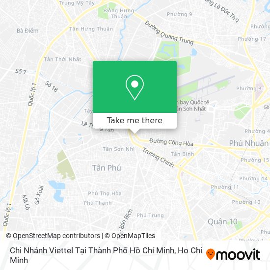 Chi Nhánh Viettel Tại Thành Phố Hồ Chí Minh map