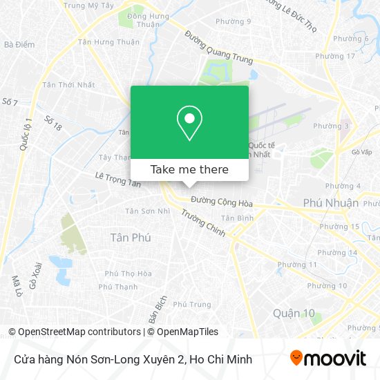 Cửa hàng Nón Sơn-Long Xuyên 2 map